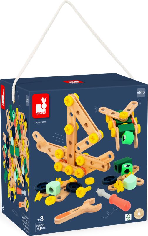 Baril Brico'Kids - 100 pièces (couverture)