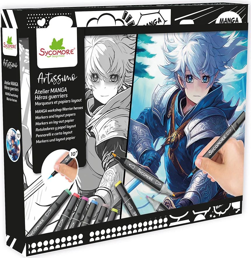 Manga Marqueurs Arts martiaux 