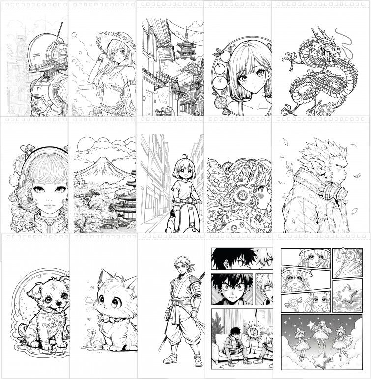 Professional Studio Manga