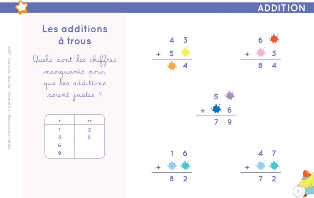 Etoilium - Chevalet Savoir Jongler en Calcul