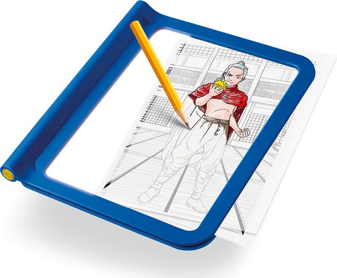 Kidydraw Pro Tablette Lumineuse Bleue Manga