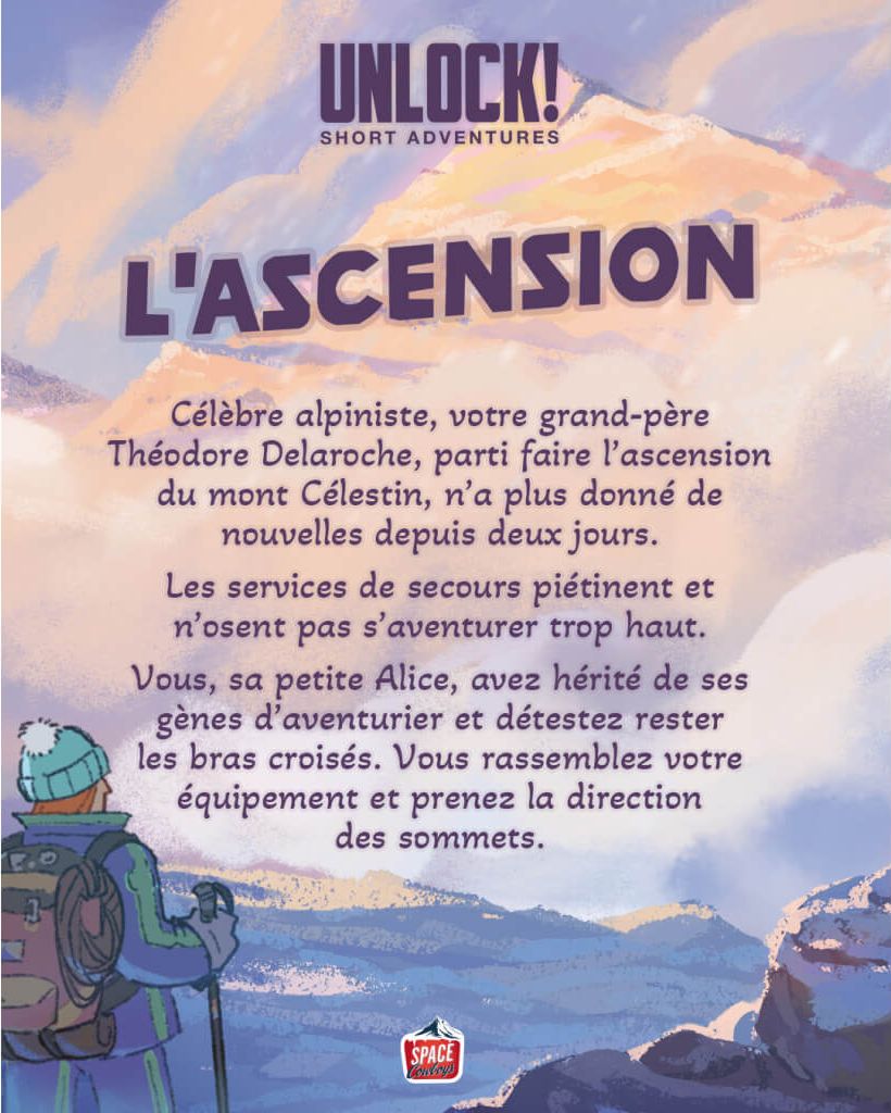 Unlock Short Adventures 13 - l'Ascension