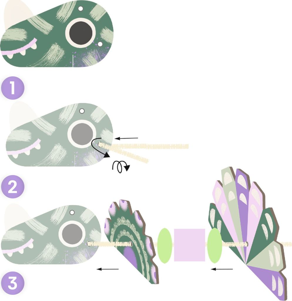 Terribles Dinos - Enfilage