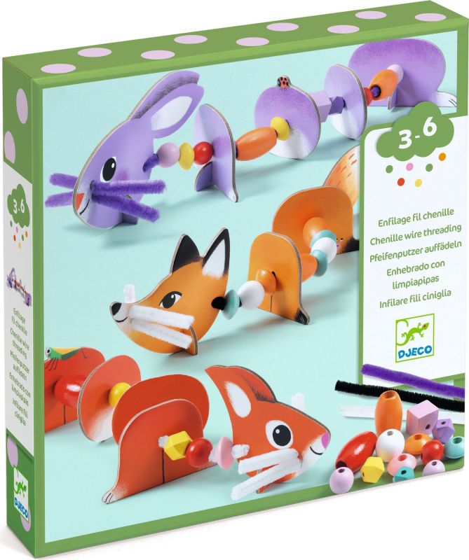 Animaux mignons - Enfilage (couverture)