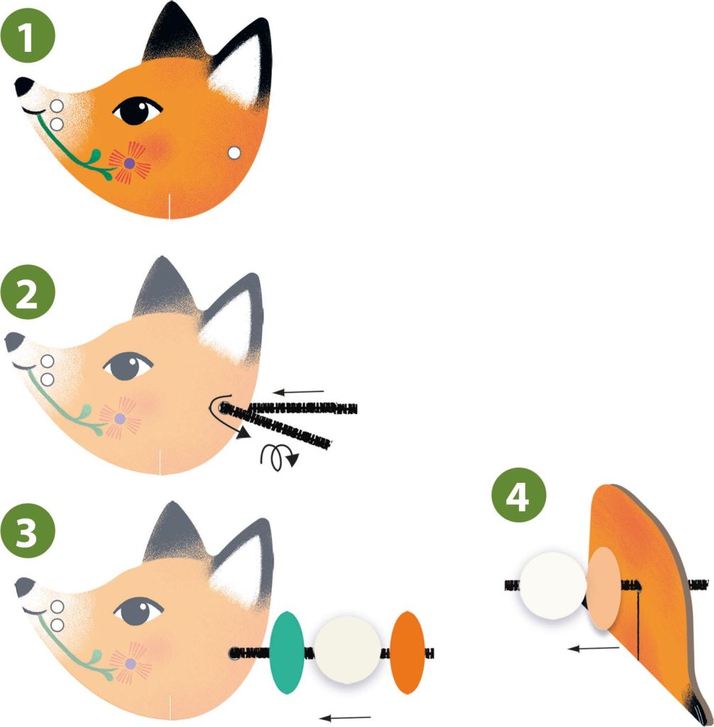 Animaux mignons - Enfilage