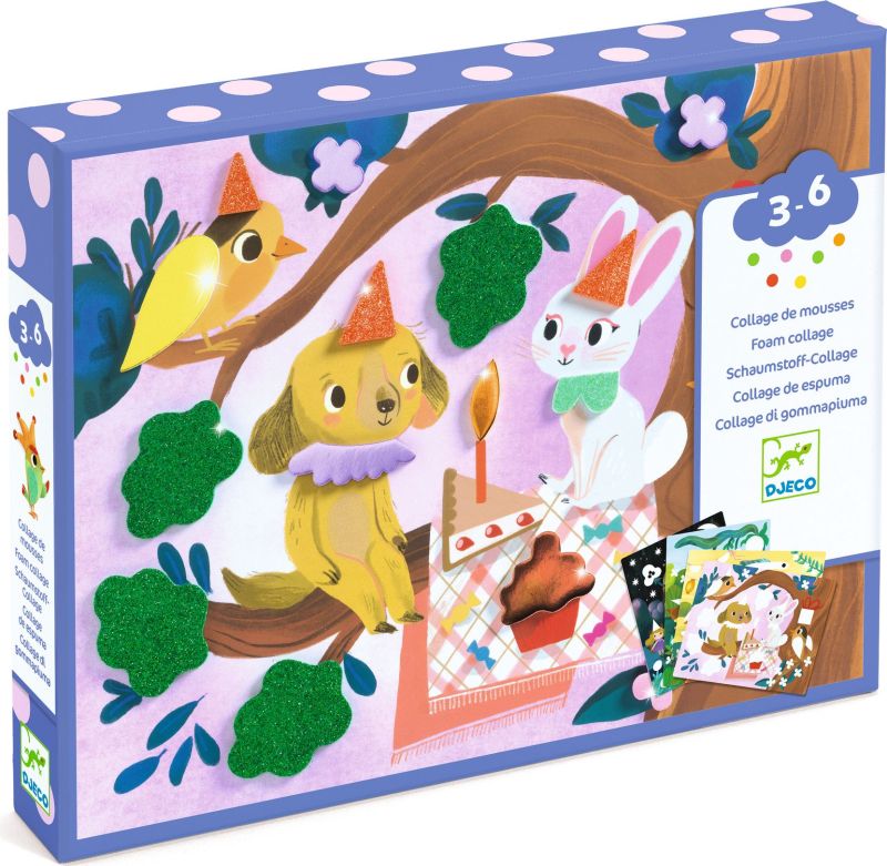 Collages mousses F&ecirc;tes scintillantes (couverture)