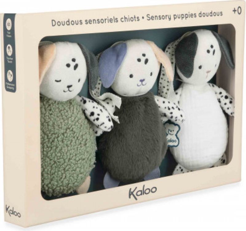 Doudous sensoriels chiots (couverture)