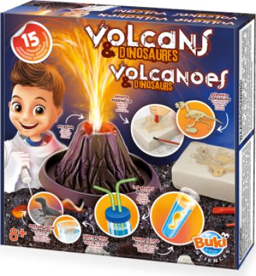 Volcans et dinosaures (couverture)