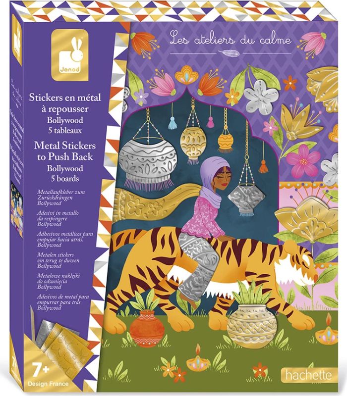 Stickers en métal à repousser Bollywood (couverture)