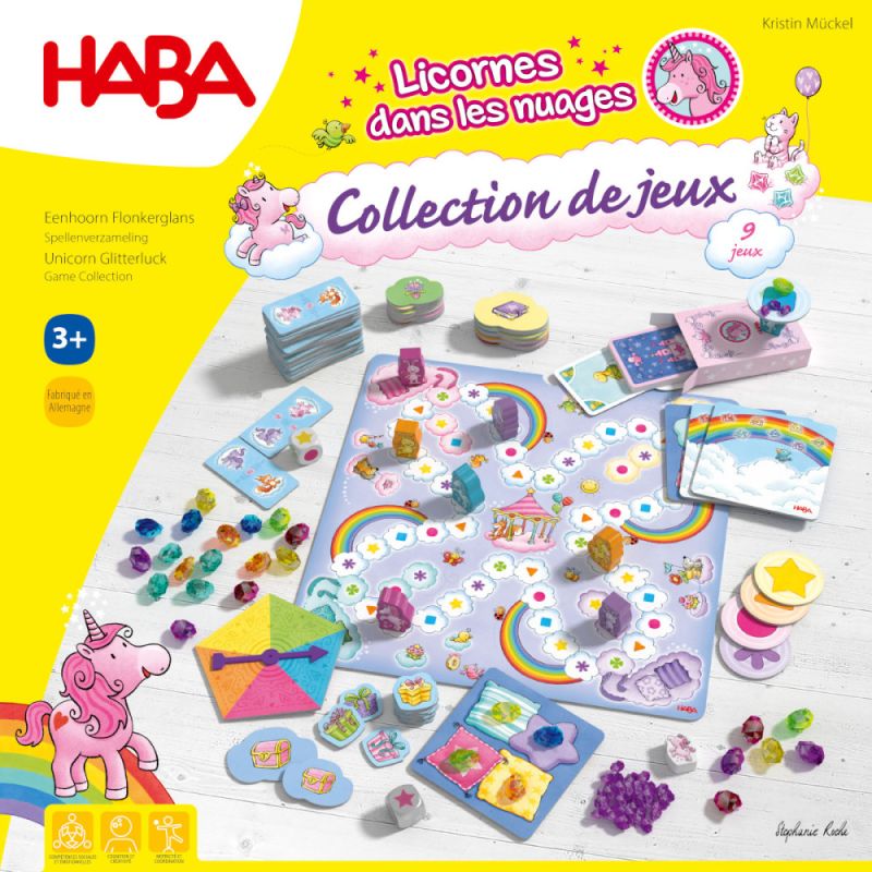 Licornes dans les Nuages - Collection de Jeux (couverture)