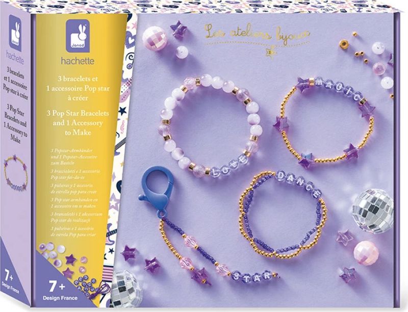 3 Bracelets et un accessoire Pop Star à créer (couverture)