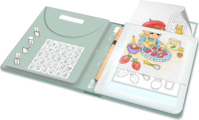 Kidydraw - Tablette &agrave; dessin lumineuse - Food