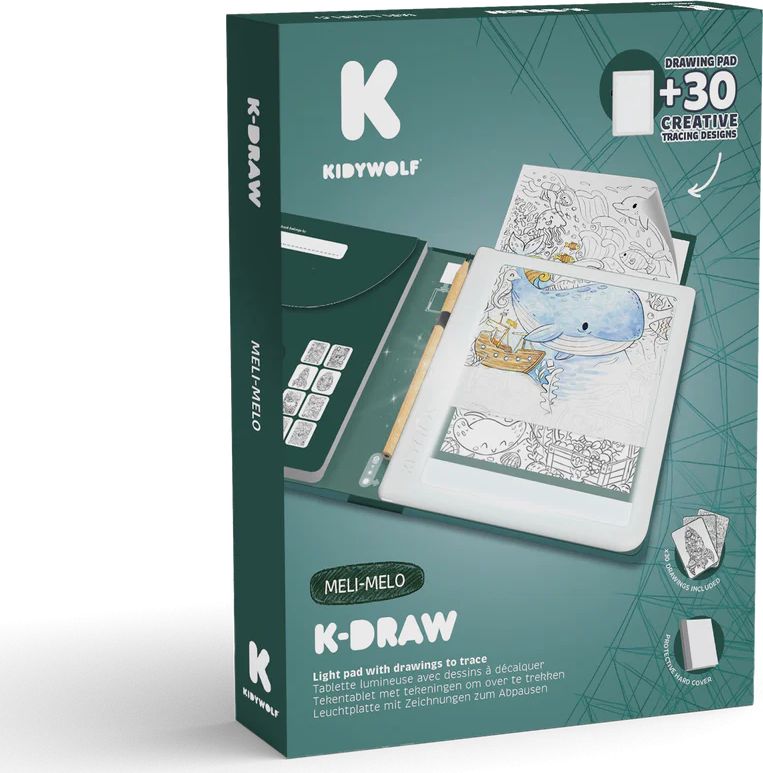 K-Draw - Tablette à dessin lumineuse - Méli Mélo (couverture)