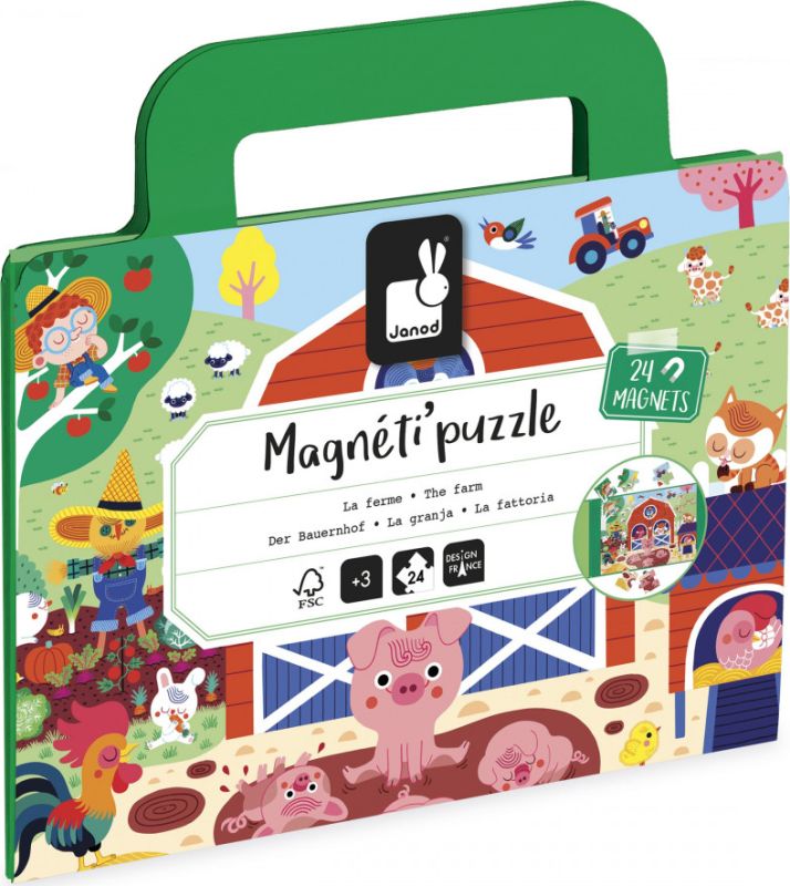 Magneti'puzzles - Ferme 24 Pces (couverture)