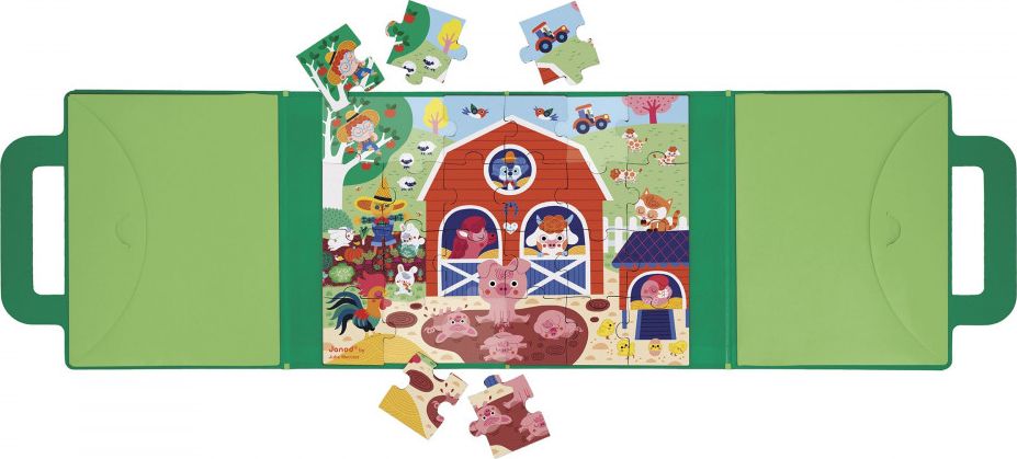 Magneti'puzzles - Ferme 24 Pces