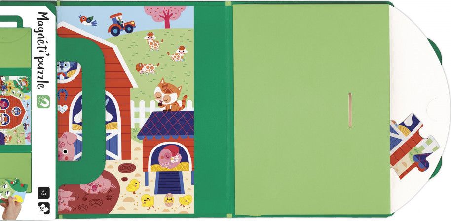 Magneti'puzzles - Ferme 24 Pces