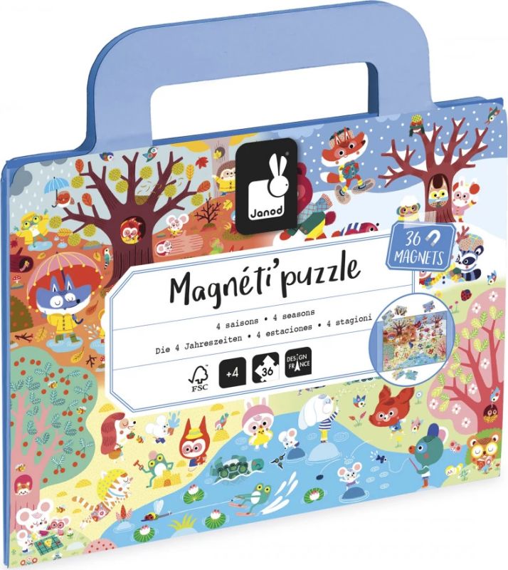 Magneti'puzzles - 4 Saisons 24 Pces (couverture)
