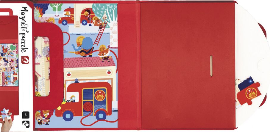 Magneti'puzzles - Pompiers 24 Pces