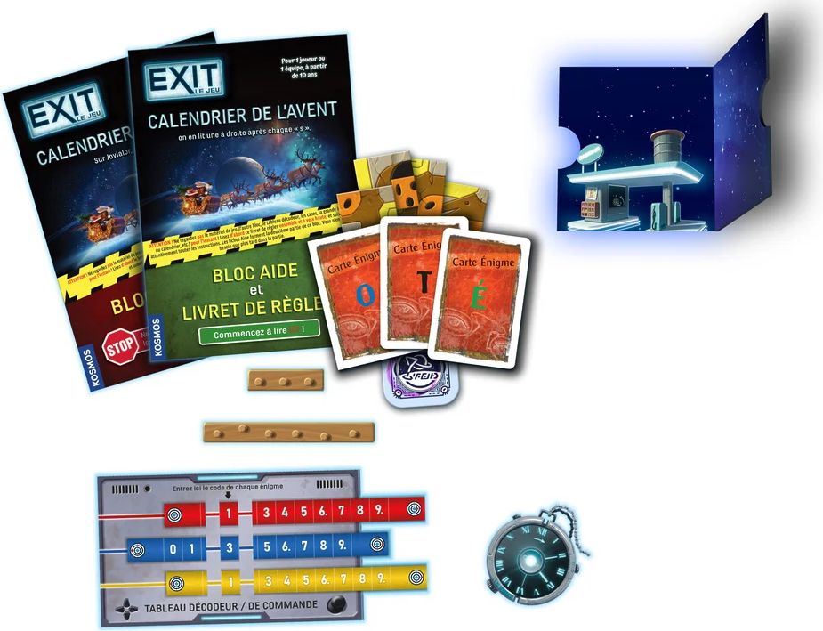 Exit - Calendrier de l'Avent: Course Intergalactique