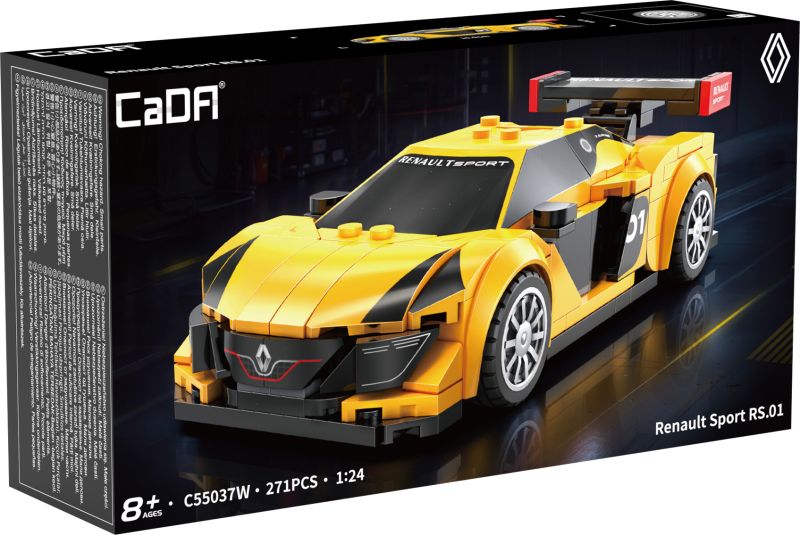 Renault Sport RS 01 télécommandée - 271 pces (couverture)