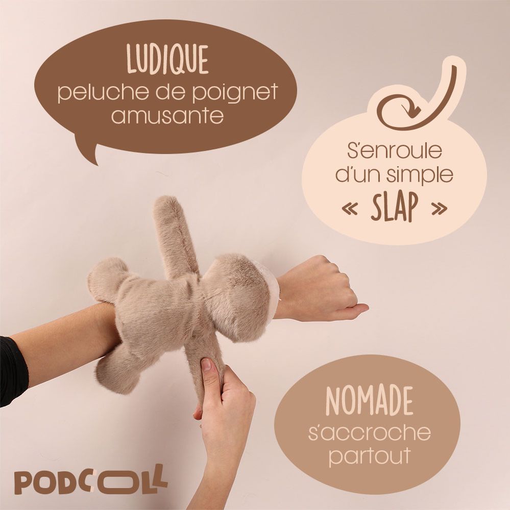 Bracelet Slap - Paresseux