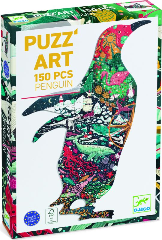Puzzle Art Pingouin (couverture)