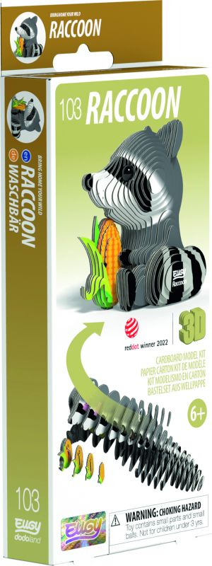 Maquette 3D - Raton Laveur (couverture)