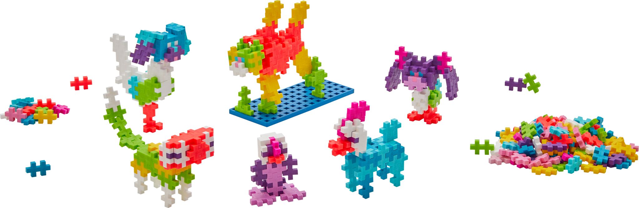Briques de construction 3D - Animaux - 275 Pcs