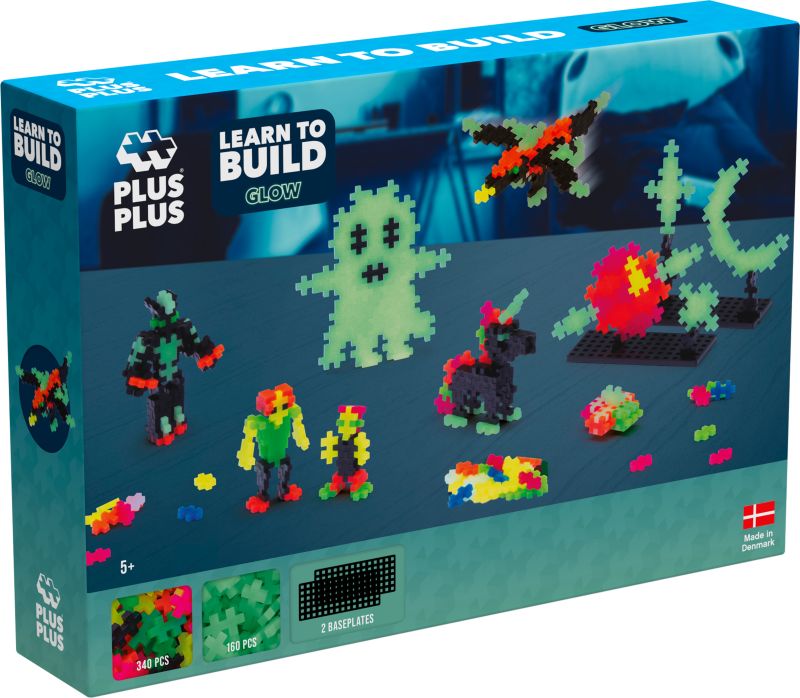Briques de construction 3D phosphorescent - 500 Pcs (couverture)