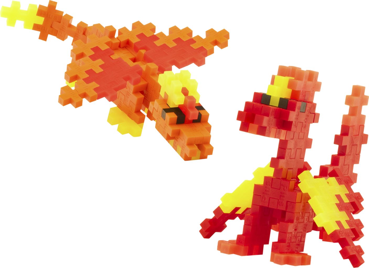Puzzle 3D - Dragon de feu - 100 Pcs