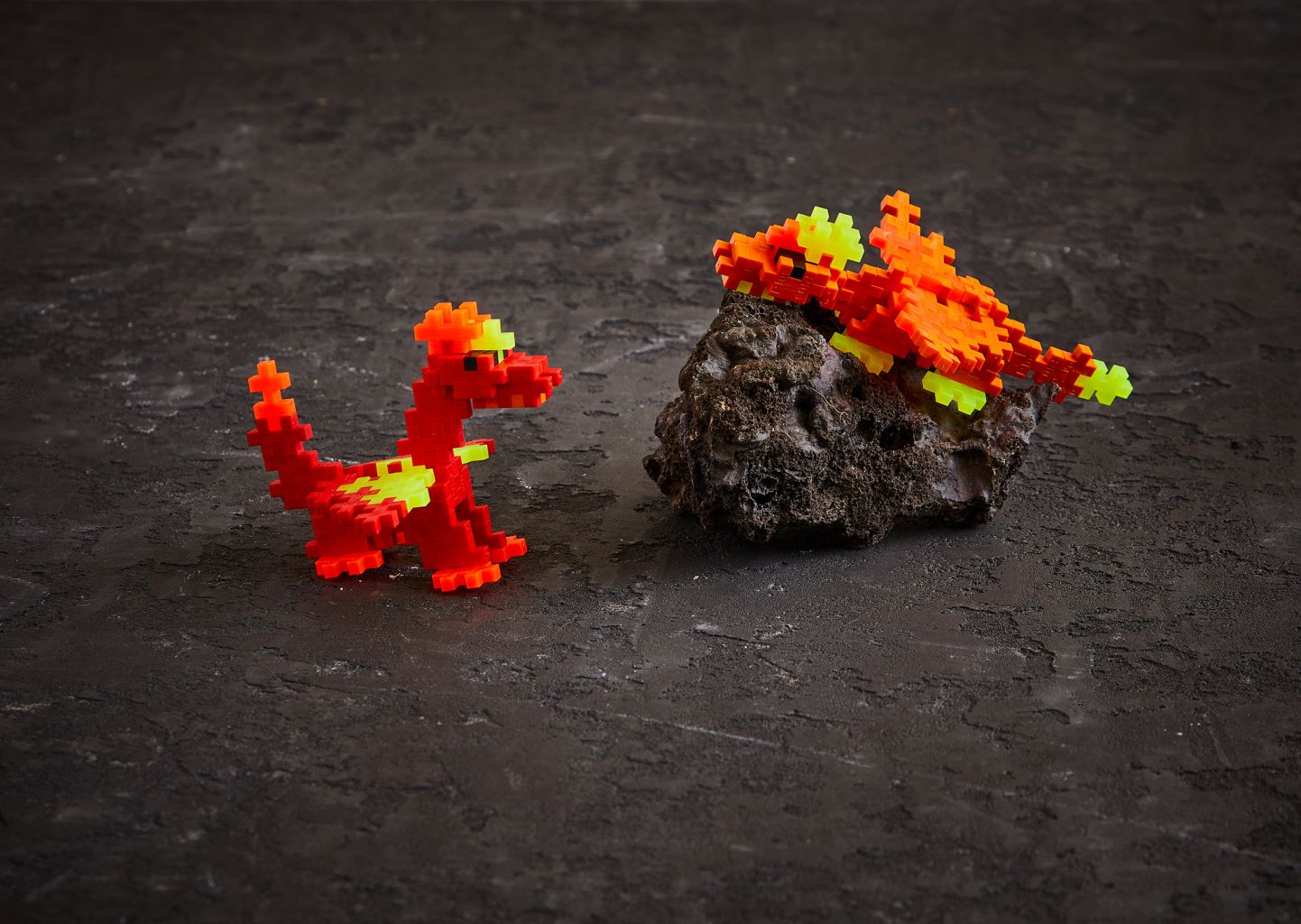 Puzzle 3D - Dragon de feu - 100 Pcs