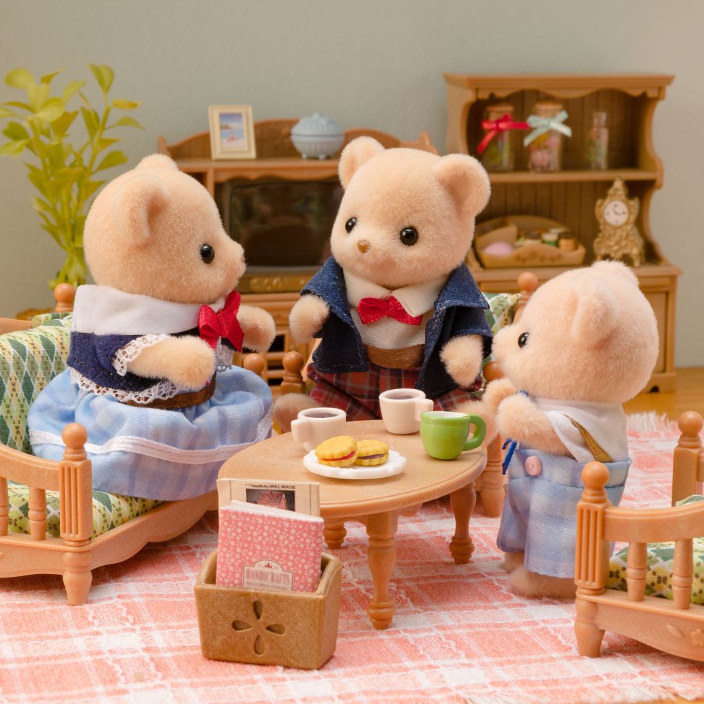 La famille ours biscuit