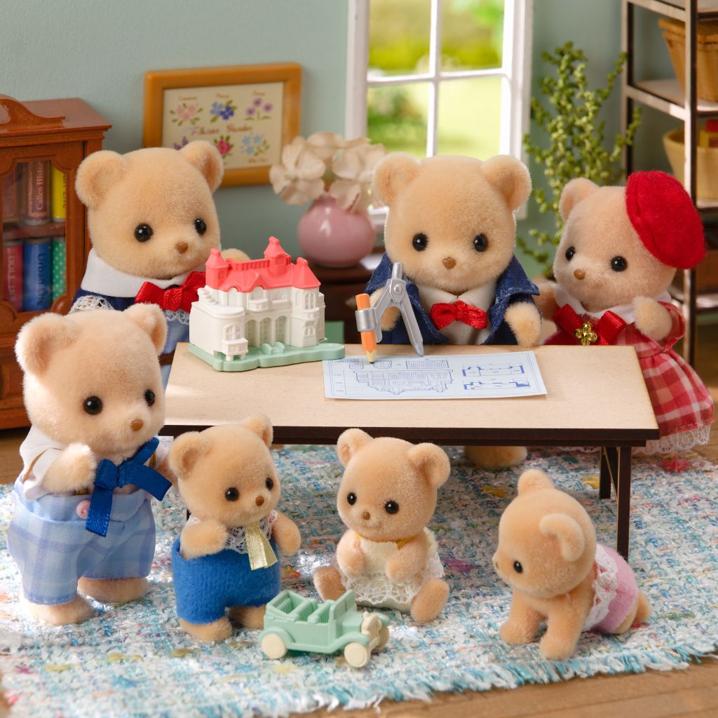 La famille ours biscuit