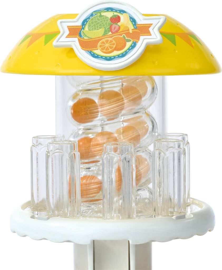 Le stand de jus de fruits