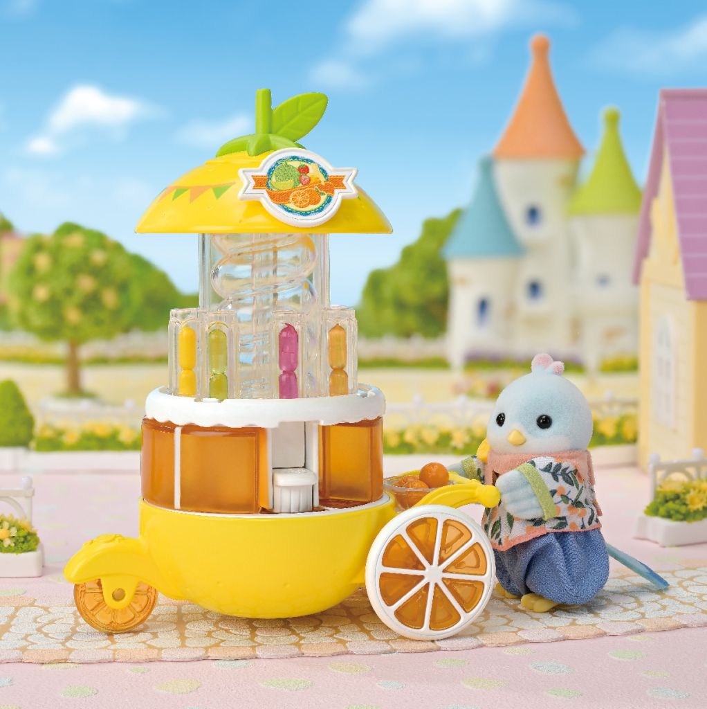 Le stand de jus de fruits