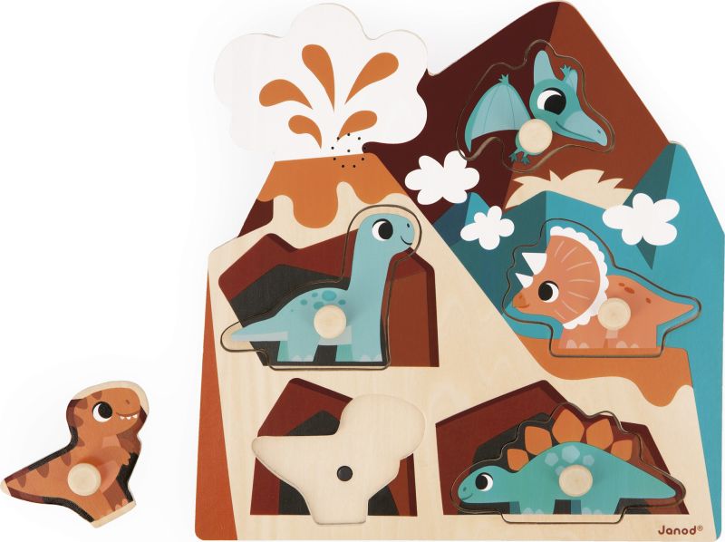 Puzzle sonore Dino (couverture)