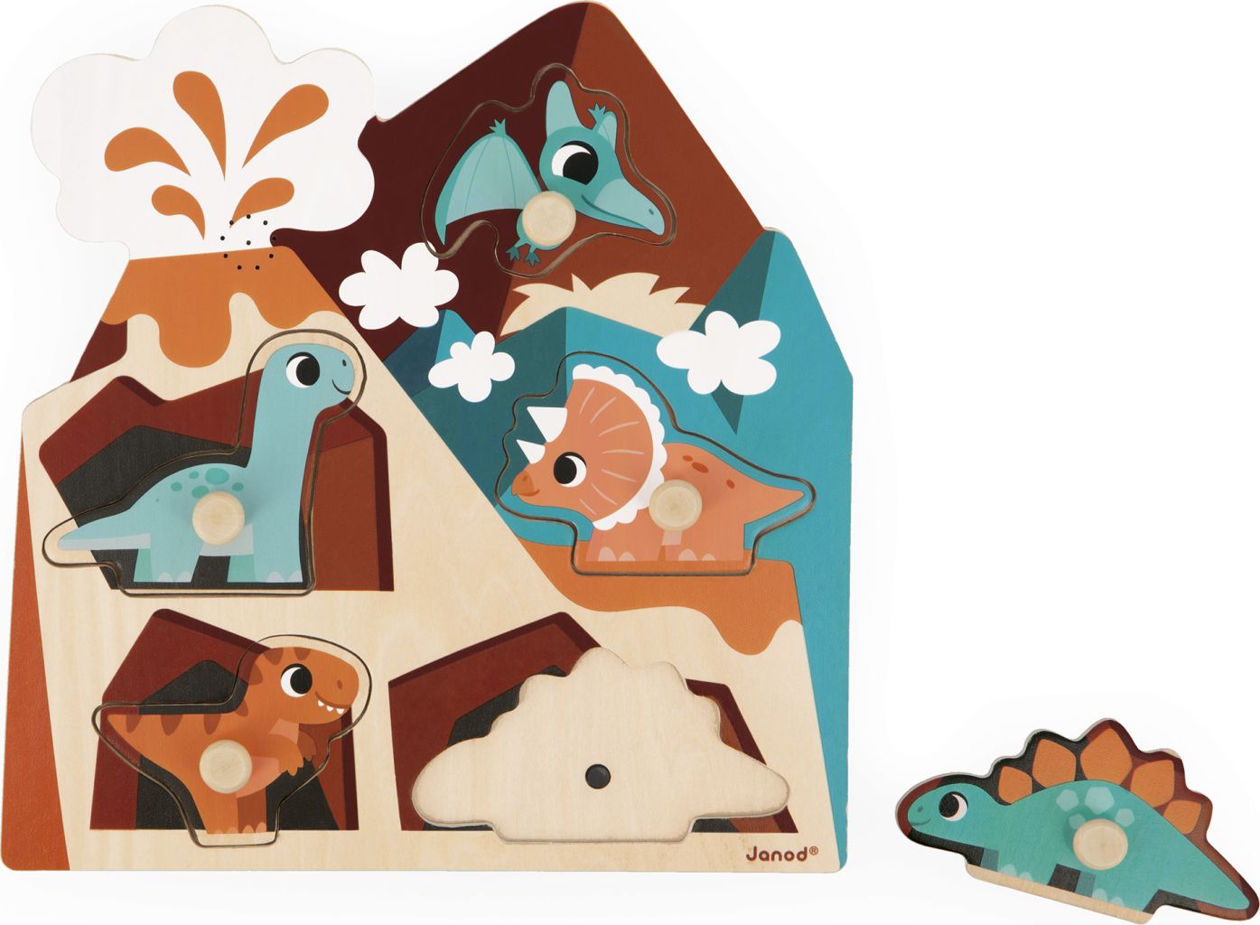 Puzzle sonore Dino