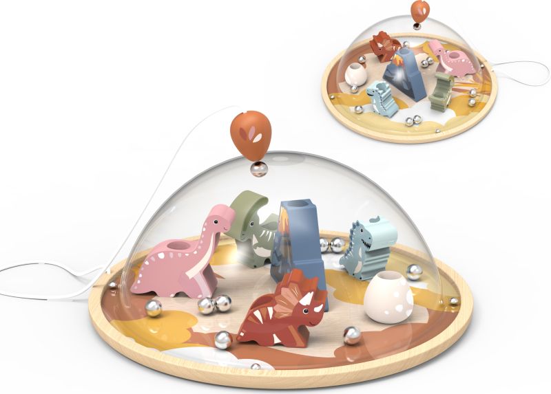 Dinosaures Boule aimantée (couverture)