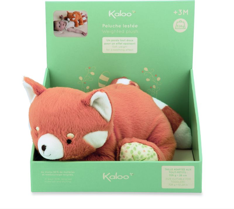 Peluche lestée Panda roux (couverture)