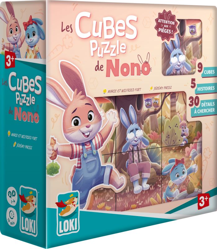 Les Cubes Puzzle de Nono (couverture)