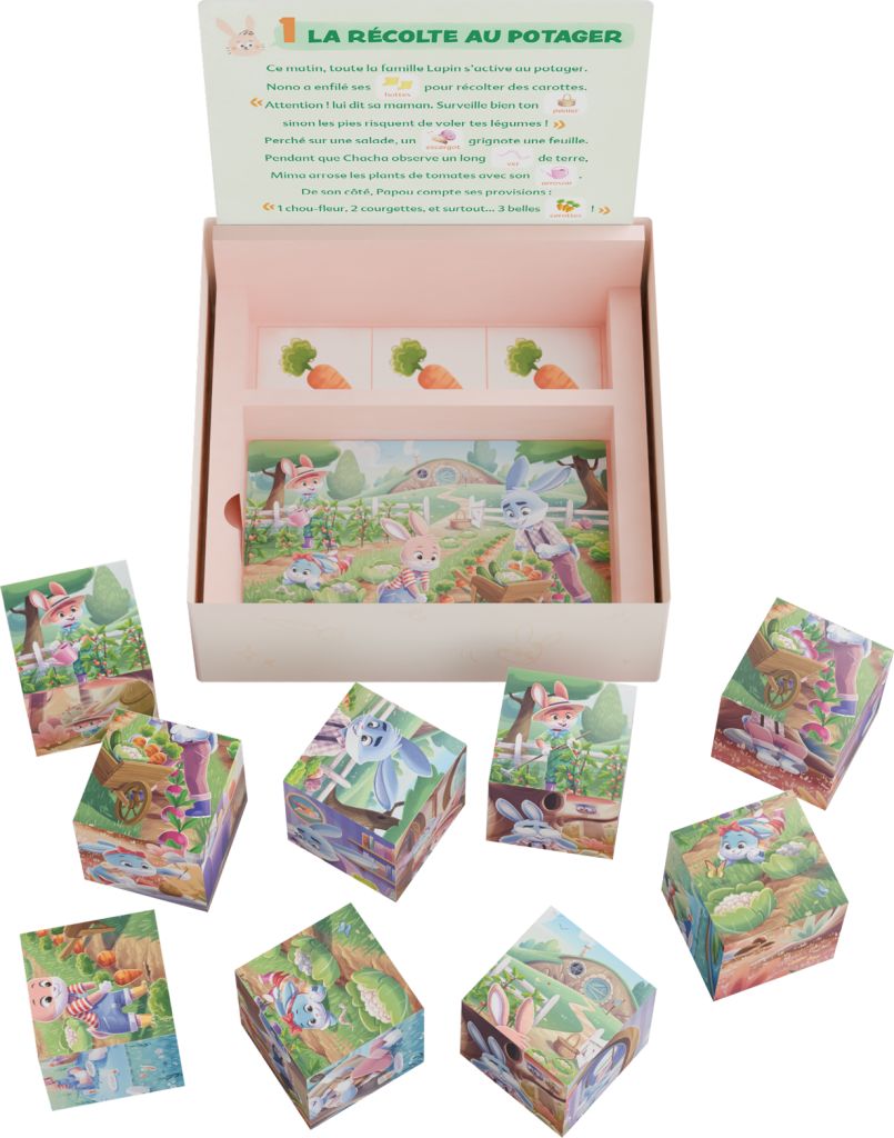 Les Cubes Puzzle de Nono