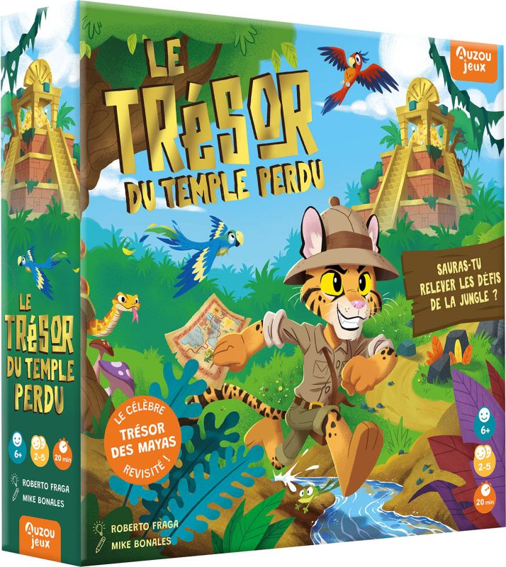 Le Tr&eacute;sor du Temple Perdu (couverture)