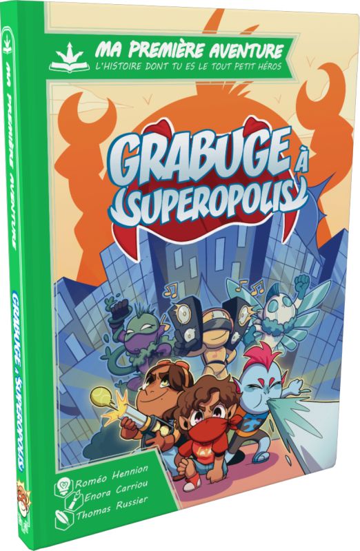 Ma première Aventure - Grabuge à Superopolis (couverture)