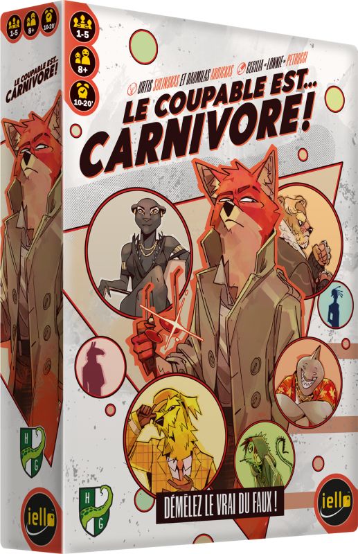 Le Coupable Est Carnivore (couverture)