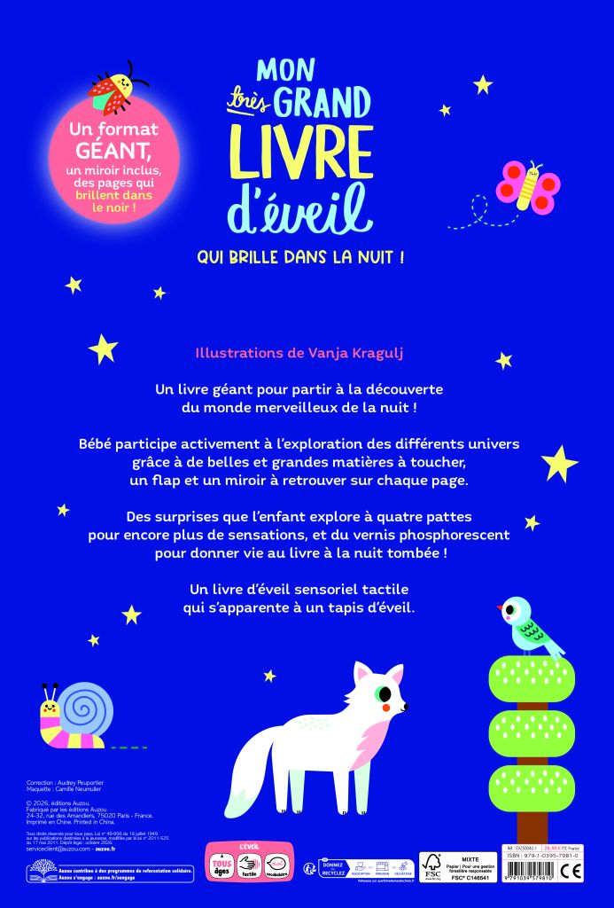 Grand Livre &eacute;veil nuit