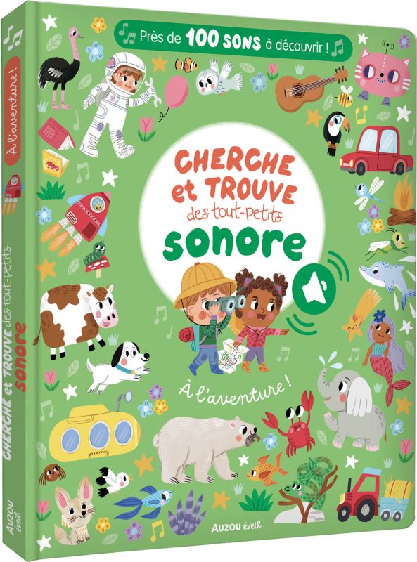 À l'aventure - Cherche et trouve sonore (couverture)