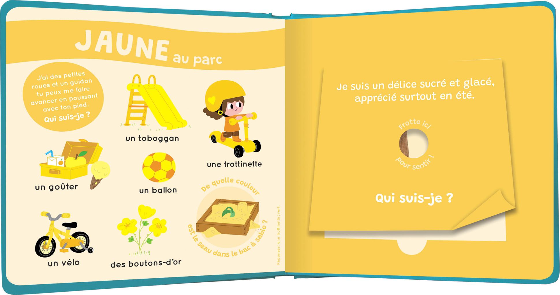 Ma journ&eacute;e - Mon livre des odeurs et des couleurs