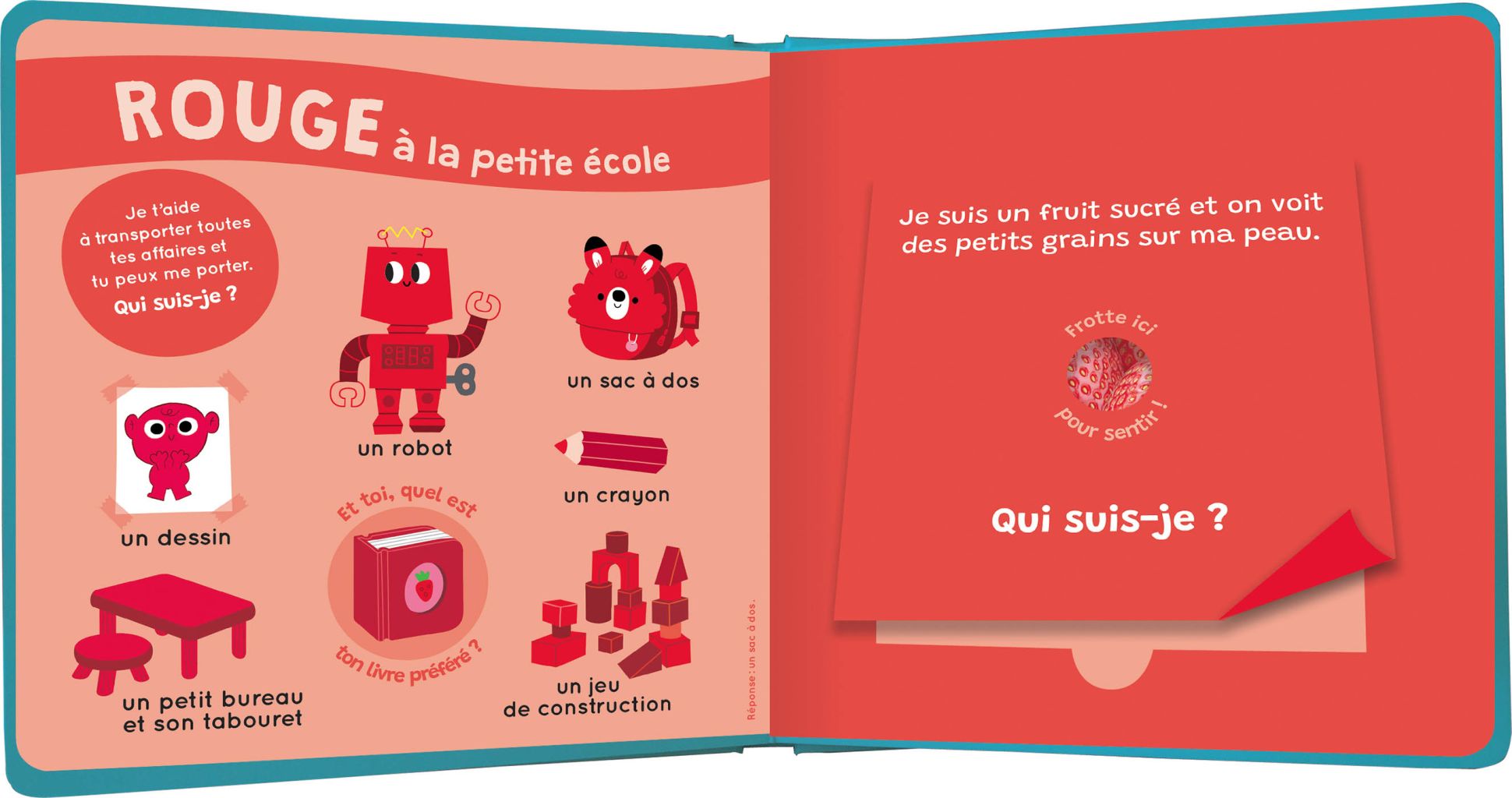 Ma journ&eacute;e - Mon livre des odeurs et des couleurs