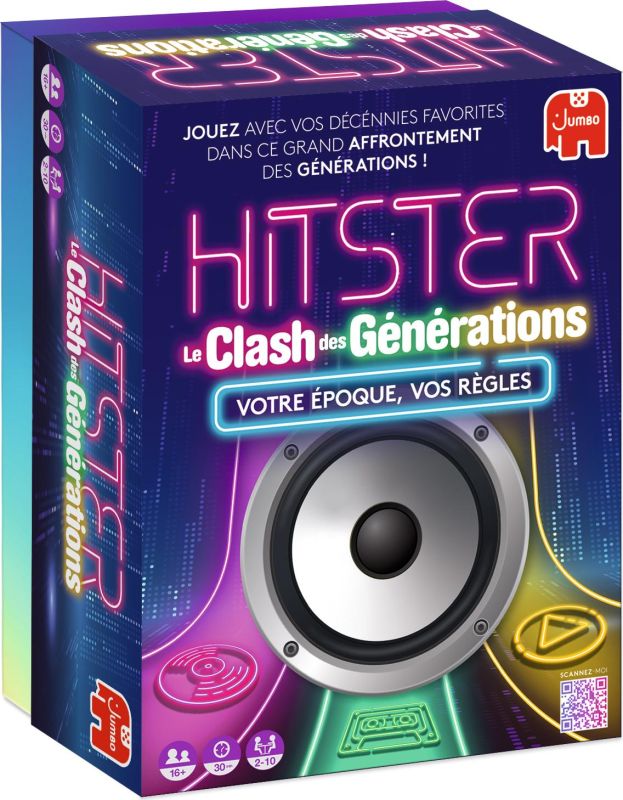 Hitster Clash des G&eacute;n&eacute;rations (couverture)
