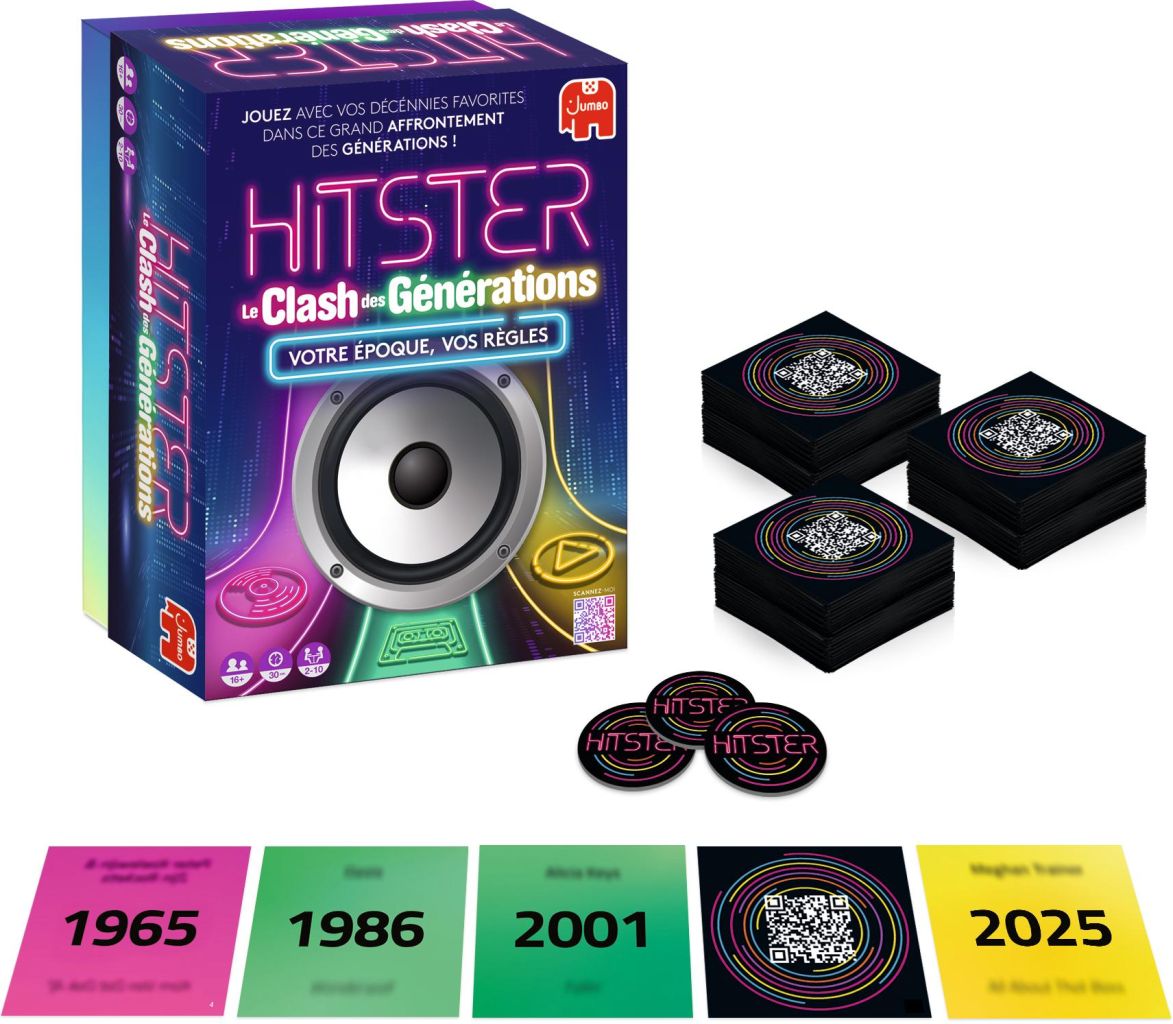 Hitster Clash des G&eacute;n&eacute;rations